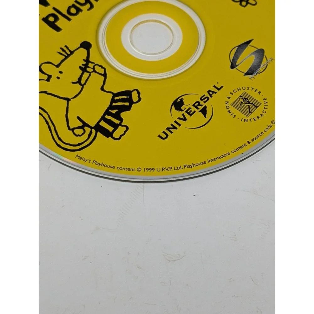 Simon & Schuster Maisy's Playhouse PC Game‎ Windows / MAC CD-ROM VTG